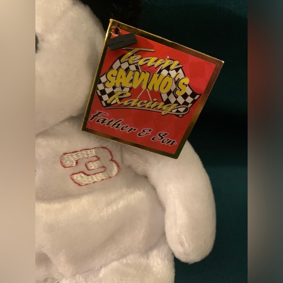 NWT Vintage 2000 Dale Earnhardt and Dale Jr. Plush Bears - Picture 4 of 5